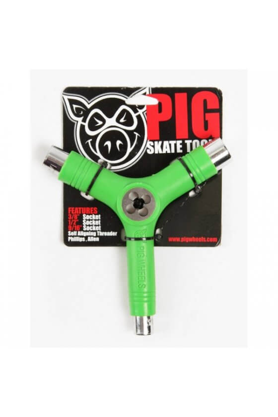 Pig - Tool Colored Green