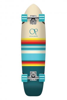 Ocean Pacific Swell Off White/Teal 31" 8.25"