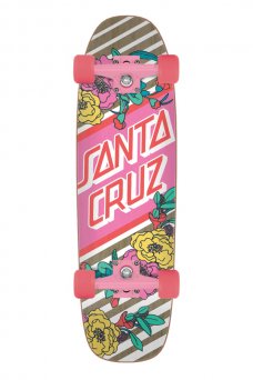 Santa Cruz - Floral Stripe Street Skate 8.4in x 29.4in
