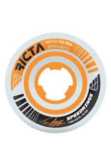 Ricta - 53mm Asta Speedrings Clear Orange Slim 95a