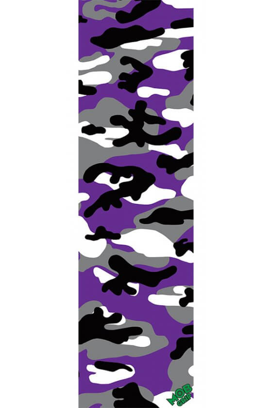 Mob - Camo Purple GripTape 9in x 33in Graphic Mob
